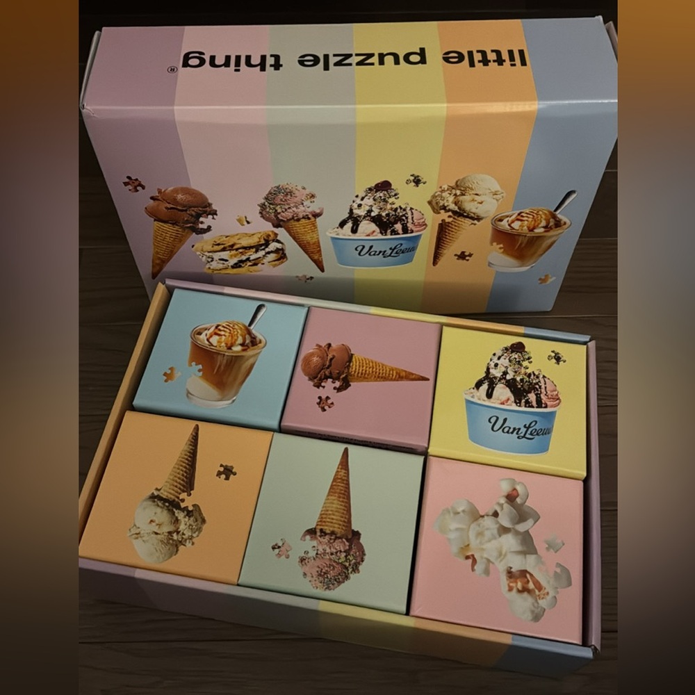 van lueewen ice cream puzzle set